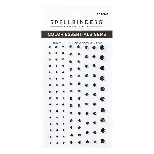 Spellbinders Color Essential Gems - Denim