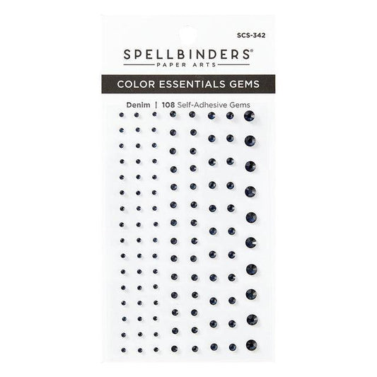 Spellbinders Color Essential Gems - Denim