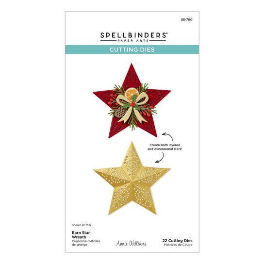 Spellbinders Dies - Barn Star Wreath