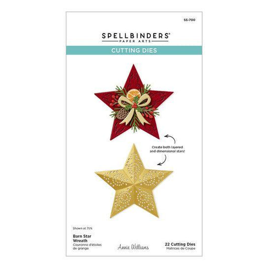 Spellbinders Dies - Barn Star Wreath