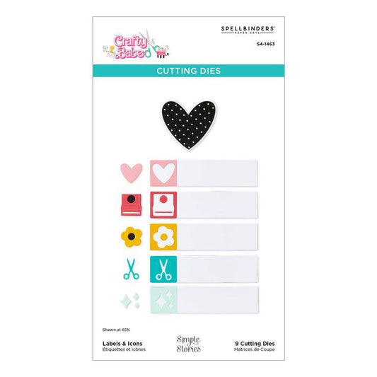 Spellbinders Dies - Labels & Icons