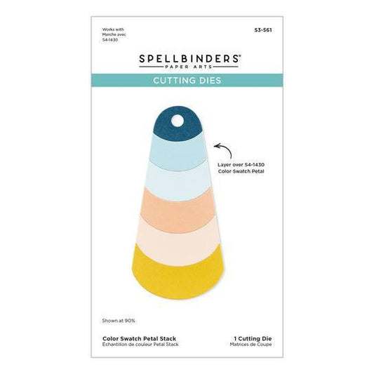 Spellbinders Dies - Color Swatch Petal Stack