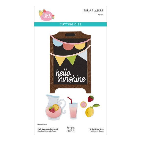 Spellbinders - Dies - Pink Lemonade Stand