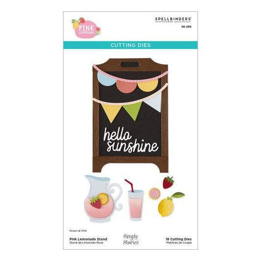 Spellbinders - Dies - Pink Lemonade Stand