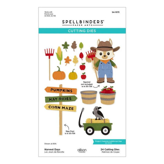 Spellbinders Dies - Harvest Days