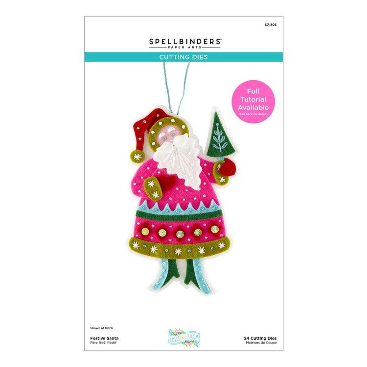 Spellbinders Dies - Festive Santa