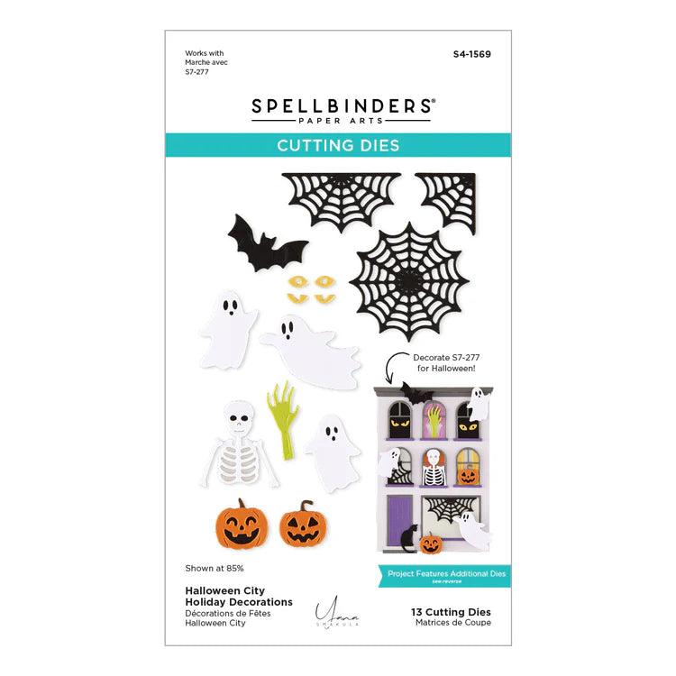 Spellbinders Dies - Halloween City Holiday Decorations