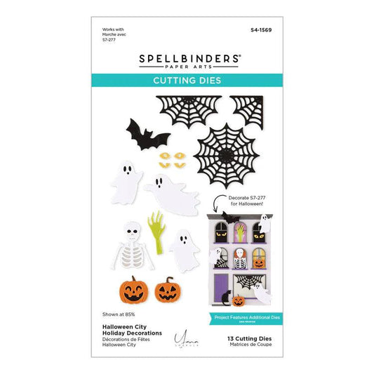 Spellbinders Dies - Halloween City Holiday Decorations
