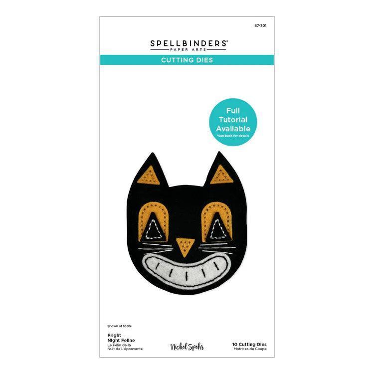 Spellbinders Dies - Felt Fright Night Feline