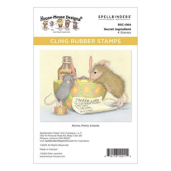 Spellbinders Cling Stamps - Secret Ingredient