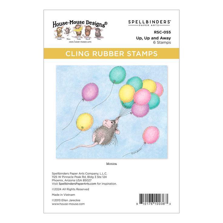 Spellbinders Cling Stamps - Up, Up and Away