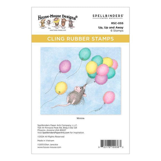 Spellbinders Cling Stamps - Up, Up and Away