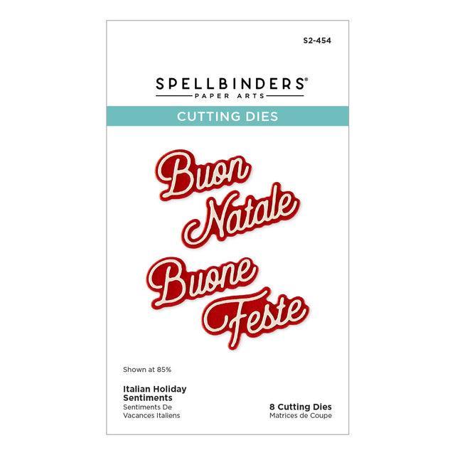 Spellbinders Dies - Italian Holiday Sentiments