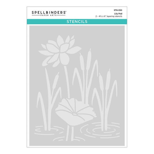 Spellbinders Stencils - Lily Pad