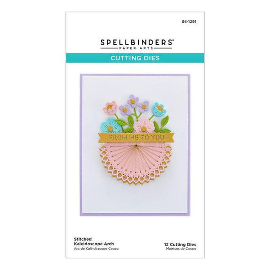 Spellbinders Dies - Stitched Kaleidoscope Arch