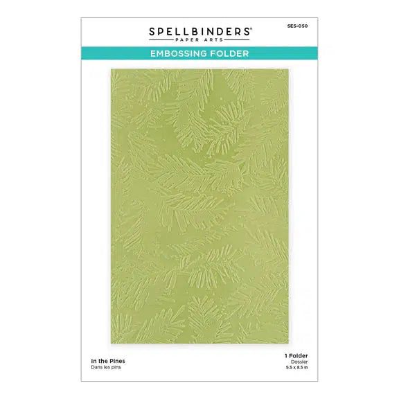Spellbinders 3D Embossing Folder - In the Pines