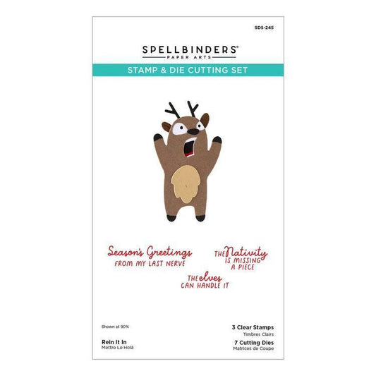 Spellbinders Clear Stamp & Dies - Rein It In