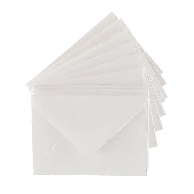 Spellbinders - Mini Envelopes - White, 25 pack