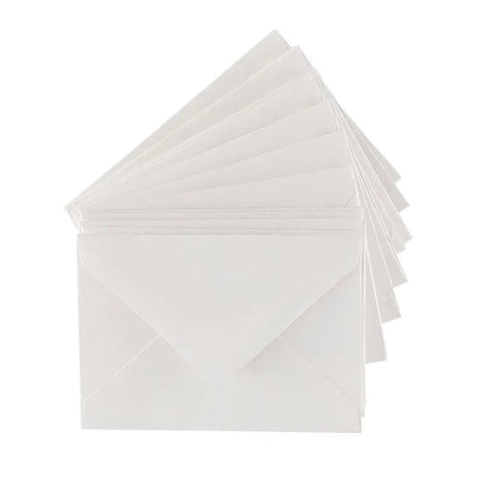 Spellbinders - Mini Envelopes - White, 25 pack