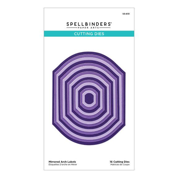 Spellbinders Dies - Mirrored Arch Labels