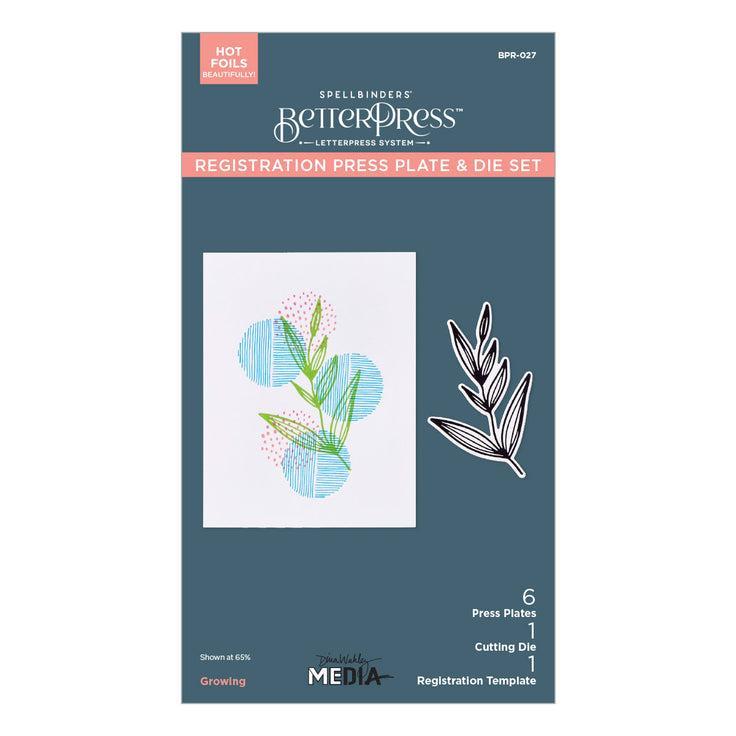 Spellbinders Registration Press Plates & Dies - Growing