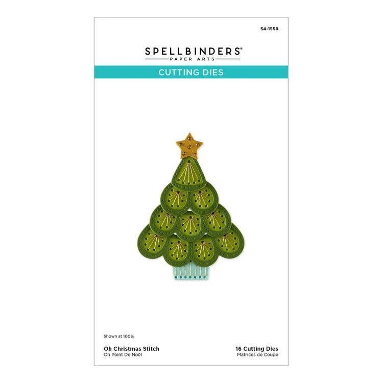Spellbinders Dies - Oh Christmas Stitch