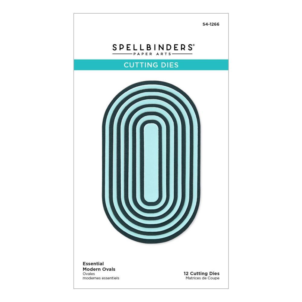 Spellbinders Dies - Essential Modern Ovals
