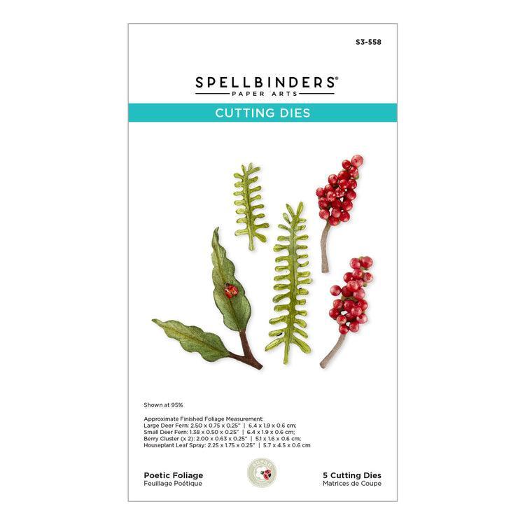 Spellbinders Dies - Poetic Foliage