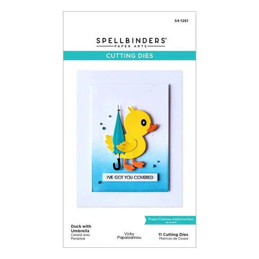 Spellbinders Dies - Duck with Umbrella