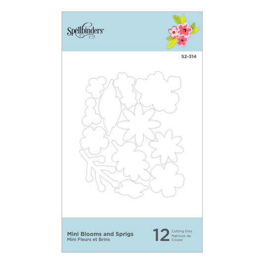Spellbinders Dies - Mini Blooms and Sprigs