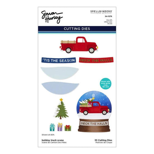 Spellbinders Dies - Holiday Truck Scene