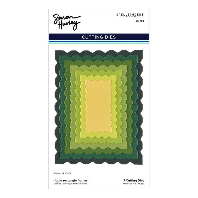 Spellbinders Dies - Ripple Rectangle Frames