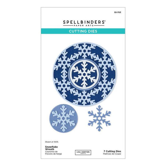 Spellbinders Dies - Snowflake Wreath