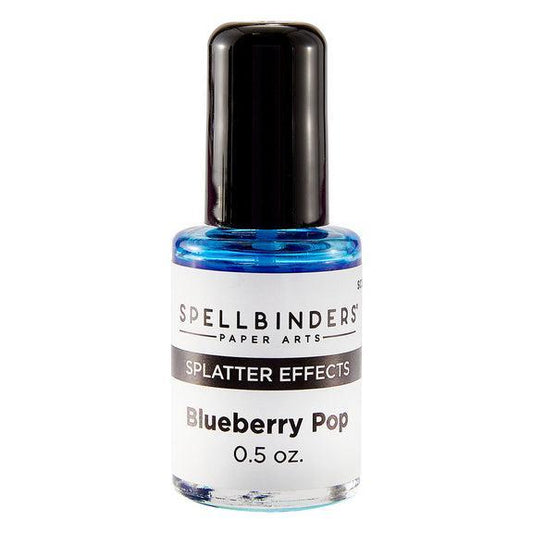 Spellbinders Splatter Effects - Blueberry Pop