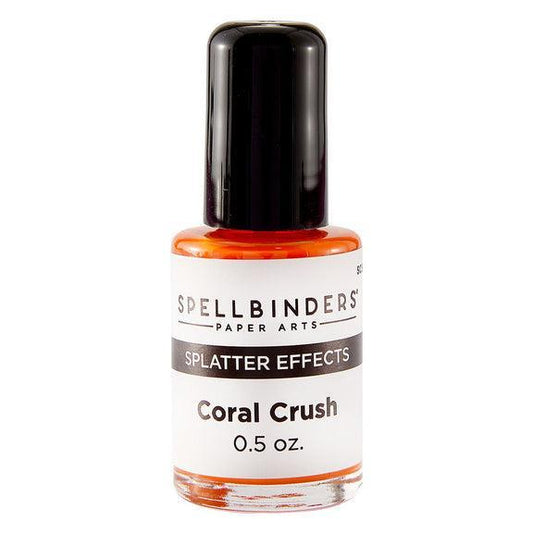 Spellbinders Splatter Effects - Coral Crush