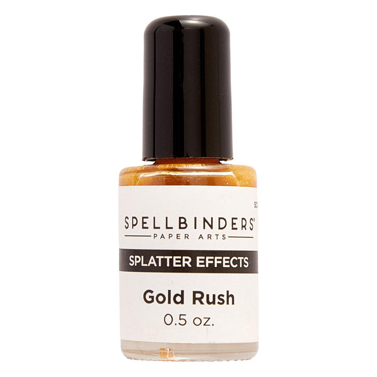 Spellbinders Splatter Effects - Gold Rush