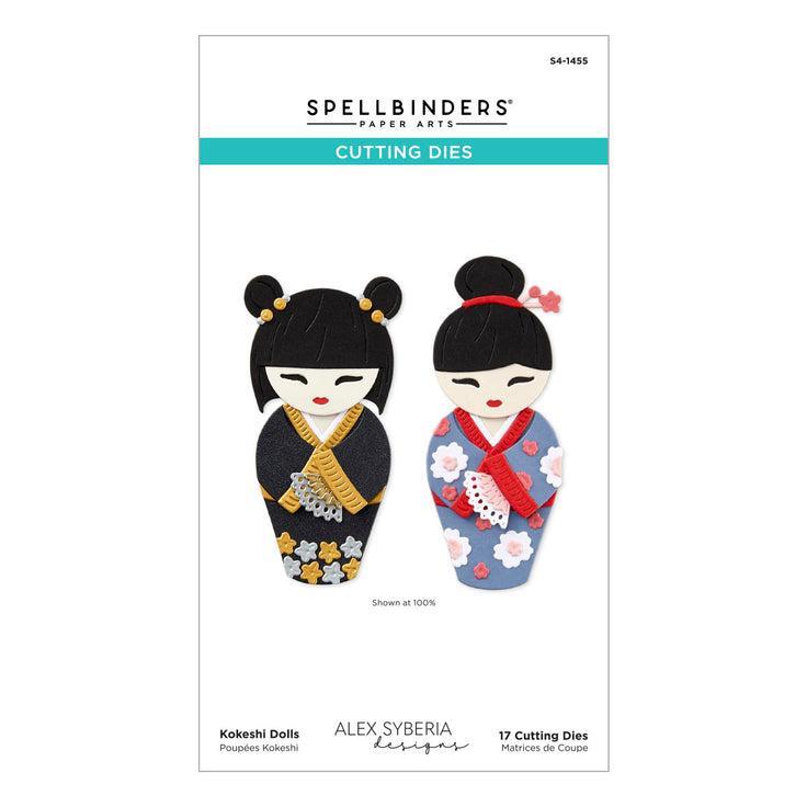 Spellbinders Dies - Kokeshi Dolls