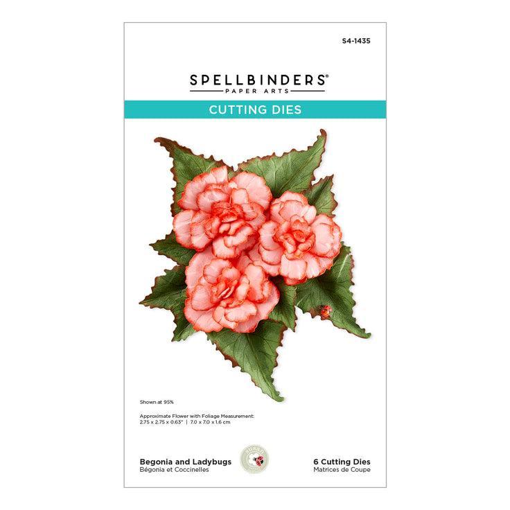 Spellbinders Dies - Begonia and Ladybugs