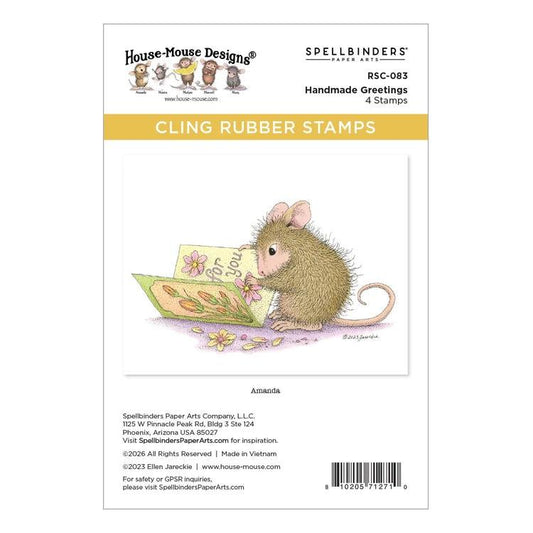Spellbinders Cling Stamps - Handmade Greetings