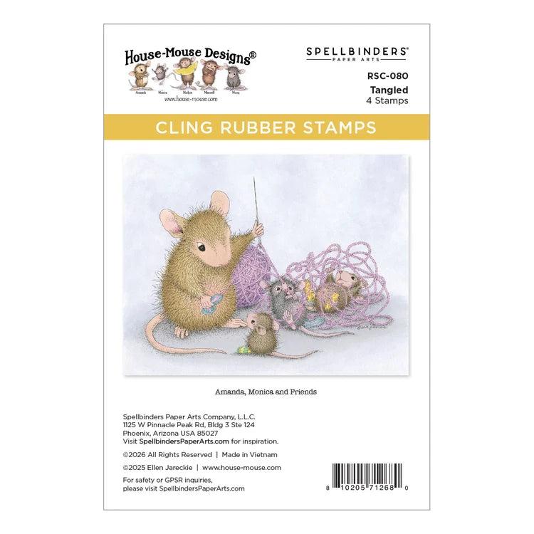 Spellbinders Cling Stamps - Tangled