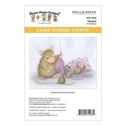 Spellbinders Cling Stamps - Tangled