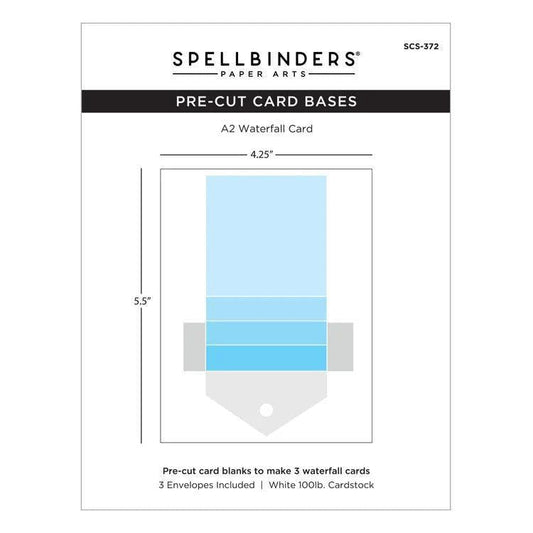 Spellbinders - Waterfall Kinetic Card Blanks