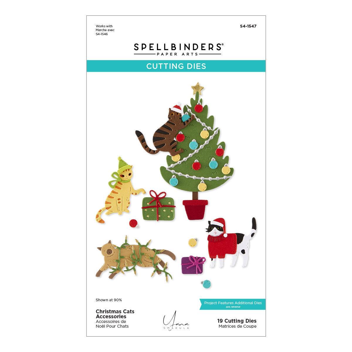 Spellbinders Dies - Christmas Cats Accessories