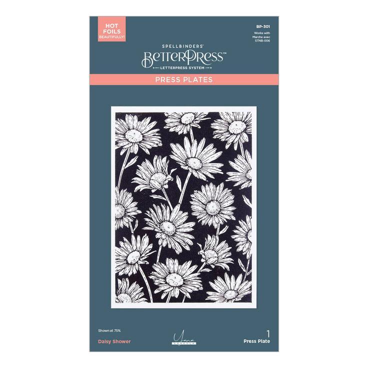 Spellbinders Press Plates - Daisy Shower