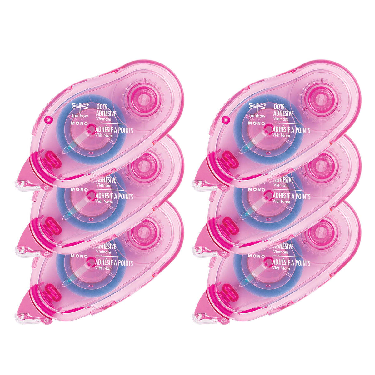 Tombow Mono Adhesive Dots - Refill, 6 pk